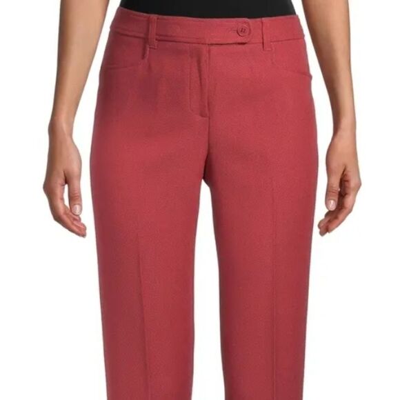 Anne Klein dude slim straight leg pants - Picture 2 of 12